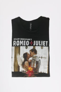 Romeo + Juliet folded flat lay librastyle t-shirt